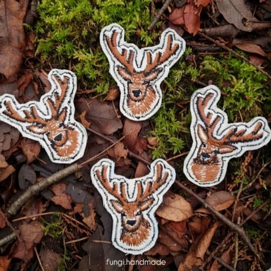Geyik Broş/Patch